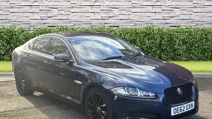 Blue Used 2013 Jaguar XF Premium Luxury Sedan | £4,750 (Fair price)