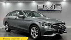 Grey Used 2018 Mercedes C220 Executive Estate | £15,494 (Good price)