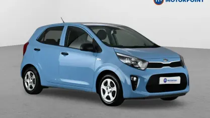Used Kia Picanto 67 HP (49 kW) 2019 Blue Hatchback
