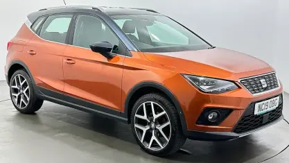Used Seat Arona XCELLENCE Lux 116 HP (85 kW) 2019 Orange SUV