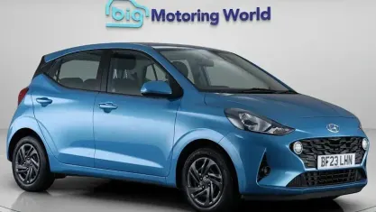 Begagnad Hyundai i10 SE 67 HK (49 kW) 2022 Turkos Halvkombi
