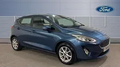 Blue Used 2018 Ford Fiesta Zetec Hatchback | £8,673 (Fair price)