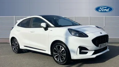 Used Ford Puma ST-Line 125 HP (91 kW) 2020 White SUV