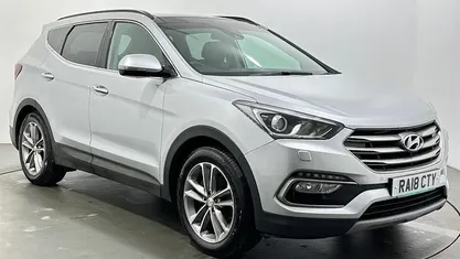 Used Hyundai Santa Fe Premium SE 200 HP (147 kW) 2018 Silver SUV