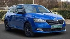 Race blue metallic black magic pearl effect Used 2020 Skoda Fabia SE Hatchback | £11,300 (Fair price)