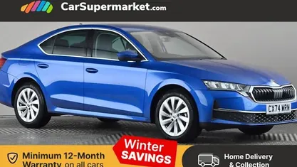 Blue Used 2024 Skoda Octavia SE L Hatchback | £19,897 (Fair price)