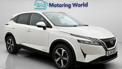 Used Nissan Qashqai N-Connecta 190 HP (139 kW) 2023 White SUV