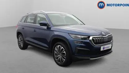Used Skoda Kodiaq SE L Executive 150 HP (110 kW) 2024 Blue SUV