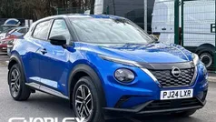 Blue Used 2024 Nissan Juke N-Connecta SUV | £20,738 (Fair price)