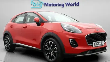 Used Ford Puma Titanium 155 HP (114 kW) 2021 Red SUV