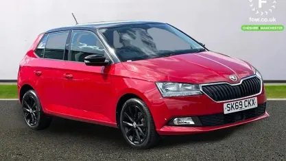 Used Skoda Fabia Colour Edition 95 HP (69 kW) 2019 Red Hatchback