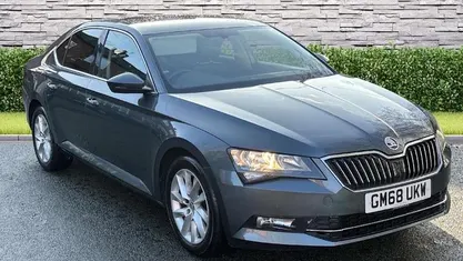 Grey Used 2019 Skoda Superb SE Technology Hatchback | £11,350 (Fair price)