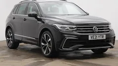 Black Used 2021 VW Tiguan R-line SUV | £27,995 (Fair price)