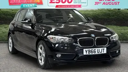 Used BMW 116 Efficient Dynamics 116 HP (85 kW) 2017 Black Hatchback