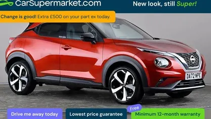 Used Nissan Juke Tekna 114 HP (83 kW) 2022 Red SUV
