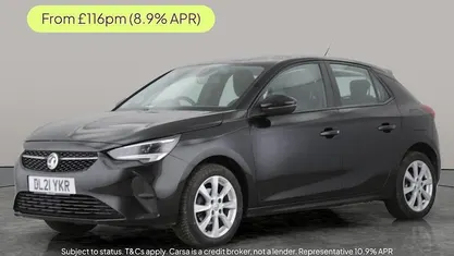 Black Used 2021 Vauxhall Corsa Hatchback | £8,736 (Fair price)