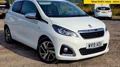 White Used 2019 Peugeot 108 Collection Hatchback | £10,688 (Fair price)