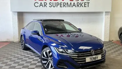 Used VW Arteon R-line 218 HP (160 kW) 2024 Blue Estate