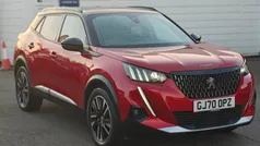 Red Used 2020 Peugeot 2008 GT-line SUV | £14,500 (Fair price)