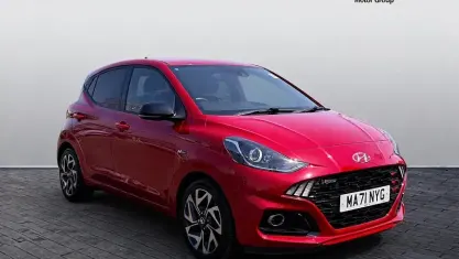 Used Hyundai i10 N Line 101 HP (74 kW) 2023 Red Hatchback