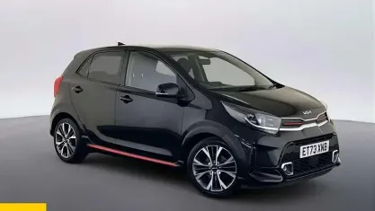 Begagnad Kia Picanto GT-Line 67 HK (49 kW) 2023 Svart Halvkombi