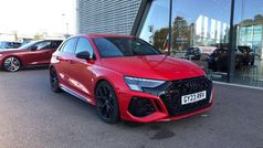 Red Used 2023 Audi RS3 Sport Hatchback | £52,000 (Fair price)