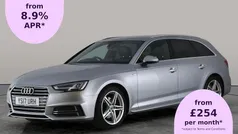 Silver Used 2017 Audi A4 S-Line Estate | £14,362 (Fair price)