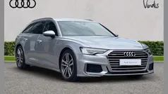 Silver Used 2022 Audi A6 S-Line Estate | £34,400 (Expensive)