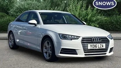 Używany Audi A4 Sport 150 KM (110 kW) 2016 Biały Sedan/Limuzyna