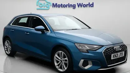 Used Audi A3 Sportback Sport 110 HP (80 kW) 2021 Blue Hatchback