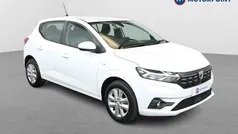 White Used 2022 Dacia Sandero Comfort Hatchback | £11,049 (Fair price)