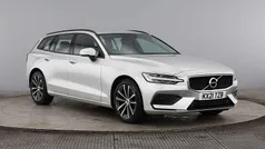Silver Used 2021 Volvo V60 Momentum Estate | £21,995 (Fair price)