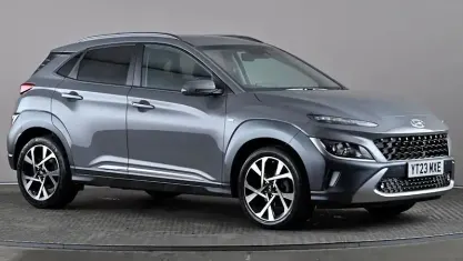 Begagnad Hyundai Kona Premium 120 HK (88 kW) 2022 Grå SUV