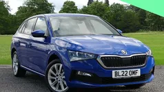 Blue Used 2022 Skoda Scala SE L Hatchback | £15,495 (Fair price)