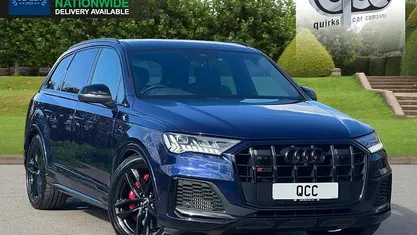 Used Audi SQ7 Black Edition 507 HP (372 kW) 2022 Blue SUV