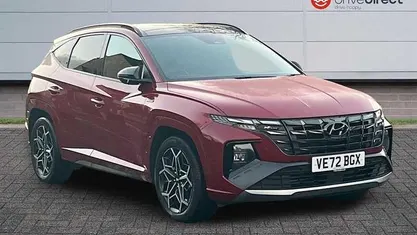 Red Used 2023 Hyundai Tucson N Line SUV | £24,250 (Fair price)