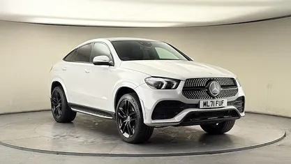 Used Mercedes GLE400 AMG line 330 HP (242 kW) 2021 Selenite grey Coupe