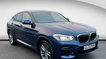 Blue Used 2020 BMW X4 M Sport SUV | £26,490 (Good price)