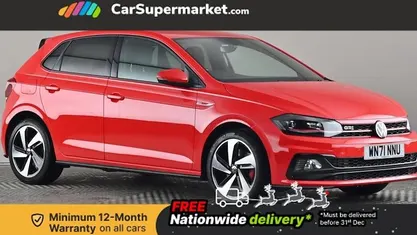 Red Used 2021 VW Polo GTI Hatchback | £17,376 (Fair price)