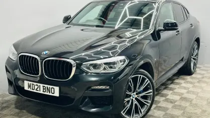 Begagnad BMW X4 M Sport 286 HK (210 kW) 2021 Svart SUV