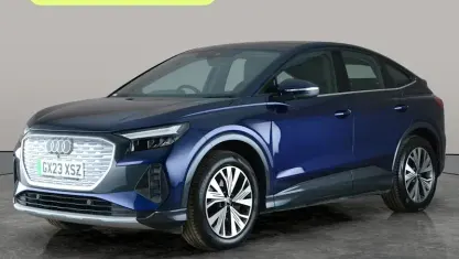 Used Audi Q4 Sportback e-tron Sport 150 kW (204 HP) 2023 Blue SUV
