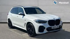 White Used 2022 BMW X5 M Sport SUV | £46,069 (Fair price)