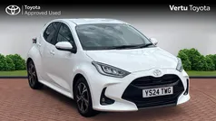 White Used 2024 Toyota Yaris Hybrid Design Hatchback | £19,244 (Fair price)