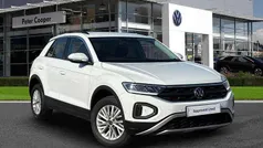 White Used 2022 VW T-Roc Life SUV | £18,991 (Fair price)