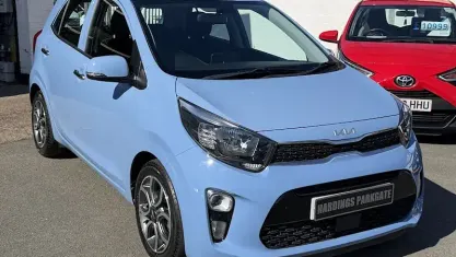 Used Kia Picanto 67 HP (49 kW) 2022 Blue breeze Hatchback