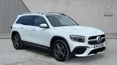 Digital white metallic Used 2022 Mercedes GLB200 AMG Line Premium Plus SUV | £30,705 (Fair price)