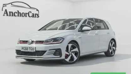 Used VW Golf VII GTI 245 HP (180 kW) 2019 White Hatchback