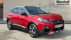 Red Used 2017 Peugeot 3008 Allure SUV | £10,840 (Fair price)