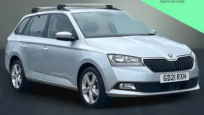 Used Skoda Fabia SE L 95 HP (69 kW) 2021 Grey Hatchback