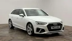 White Used 2023 Audi A4 S-Line Estate | £27,988 (Fair price)